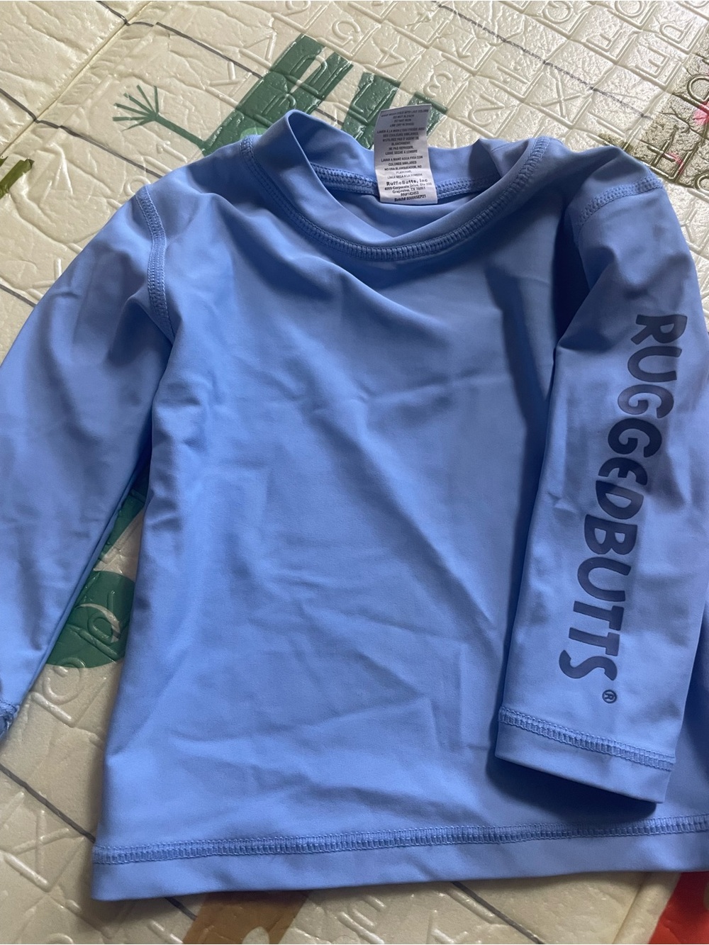 Rugged butts rash guard 6-12 months